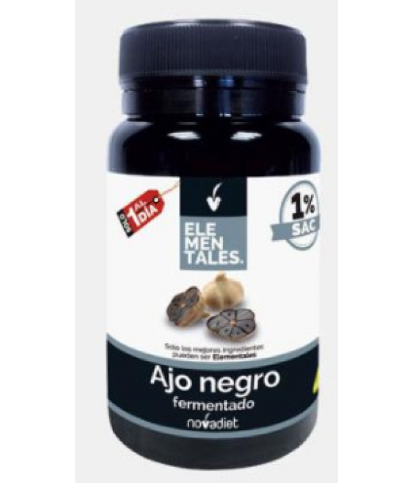 Alho Preto Fermentado - 30 Cápsulas - Elementares